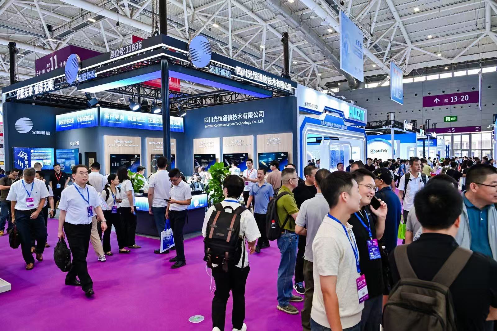 Connecting the Optical Future 丨Sunstar Communications Shines at CIOE 2025